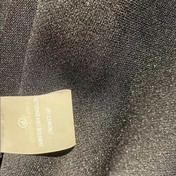 DKNY Black Faux Wrap Dress with Embellishment. - Picture 11 of 11